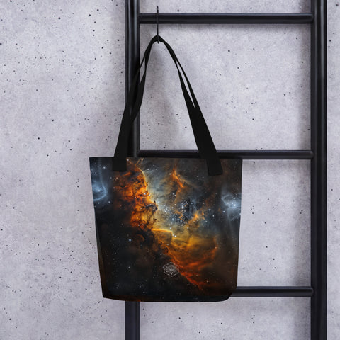 Tulip Nebula Dreams Tote bag