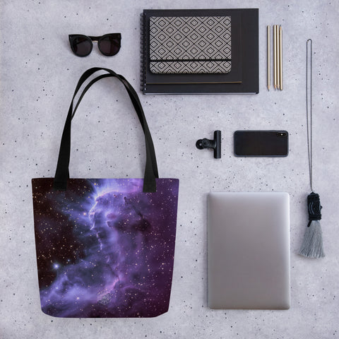 Witch Head Nebula Dreams Tote bag