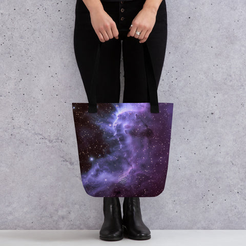 Witch Head Nebula Dreams Tote bag