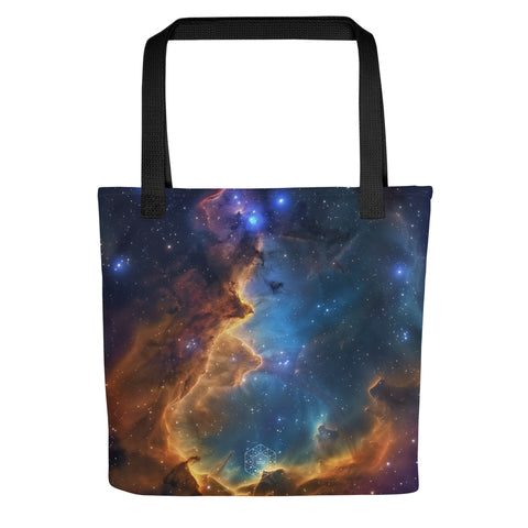 Seagull Nebula Dreams Tote bag