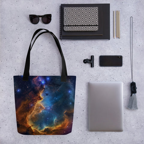 Seagull Nebula Dreams Tote bag