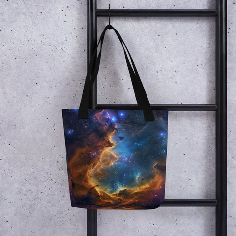 Seagull Nebula Dreams Tote bag