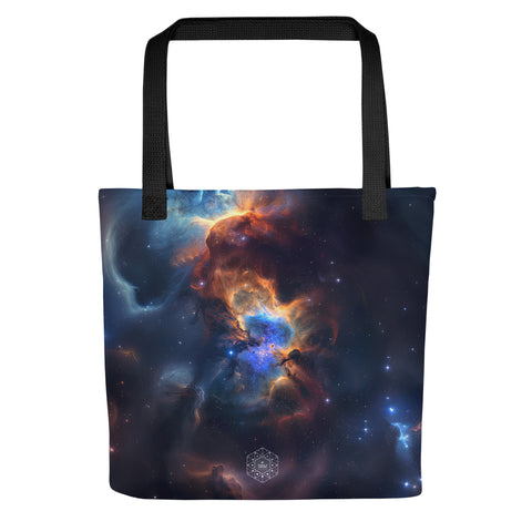 Pacman Nebula Dreams Tote bag