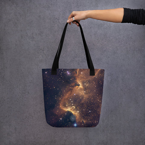 Snake Nebula Dreams Tote bag