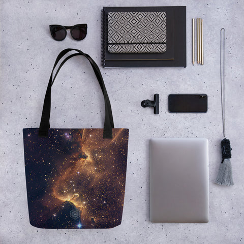 Snake Nebula Dreams Tote bag