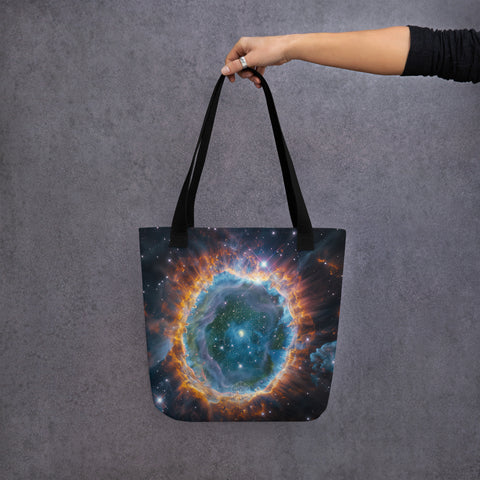 Ring Nebula Dreams Tote bag