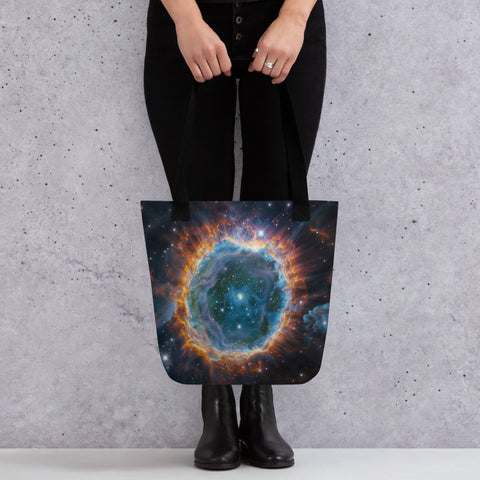 Ring Nebula Dreams Tote bag