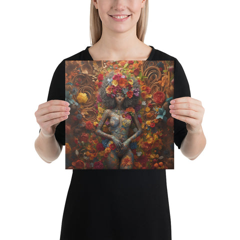 Ezili Goddess Canvas