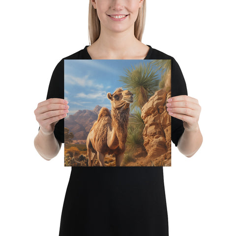 Camel Spirit Animal Canvas