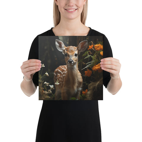 Fawn Spirit Animal Canvas