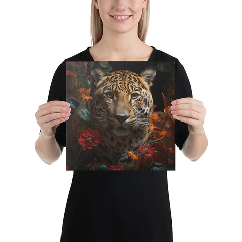 Jaguar Spirit Animal Canvas