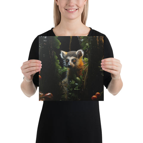 Lemur Spirit Animal Canvas