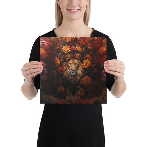 Lion Spirit Animal Canvas