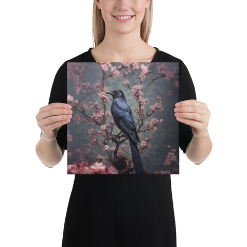 Raven Spirit Animal Canvas