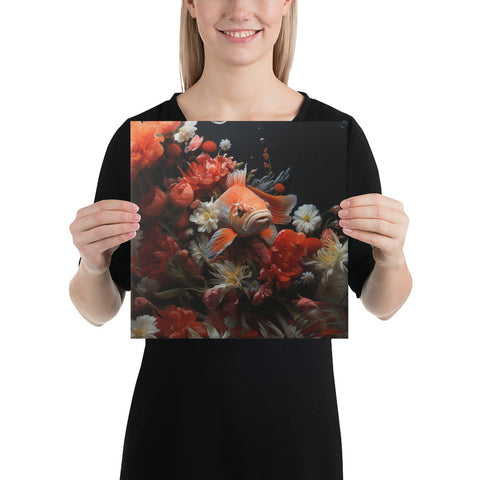 Koi Fish Spirit Animal Canvas