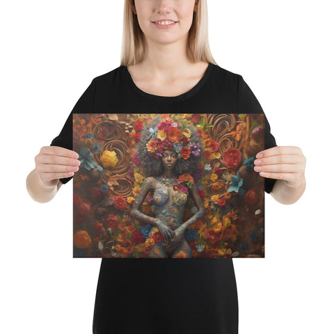 Ezili Goddess Canvas