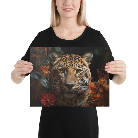 Jaguar Spirit Animal Canvas