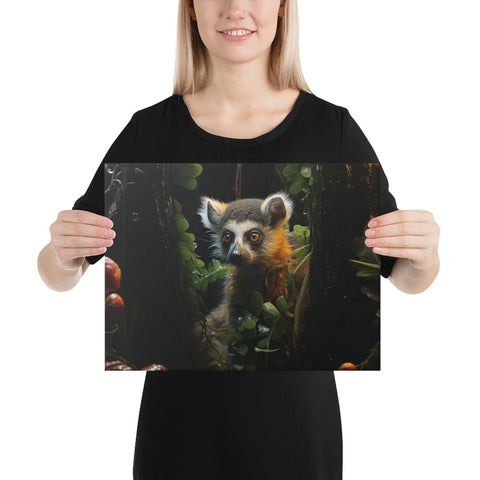 Lemur Spirit Animal Canvas