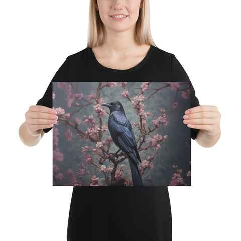 Raven Spirit Animal Canvas