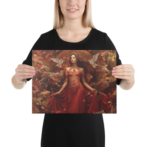 Astarte Goddess Canvas