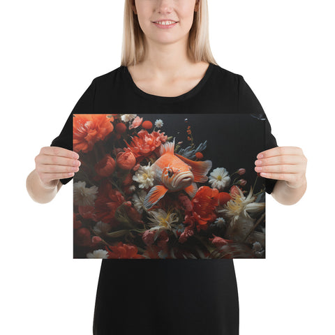 Koi Fish Spirit Animal Canvas