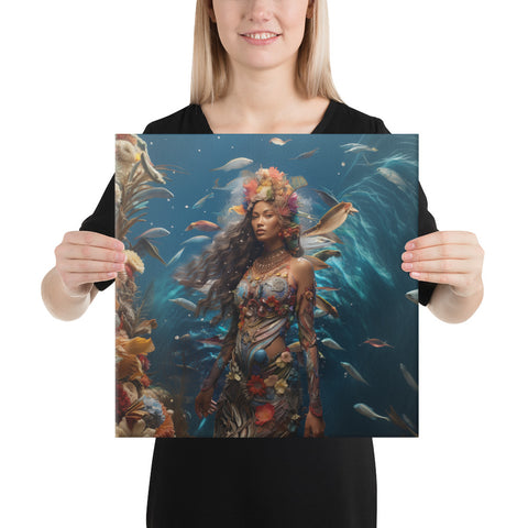 Vairaumati Goddess Canvas