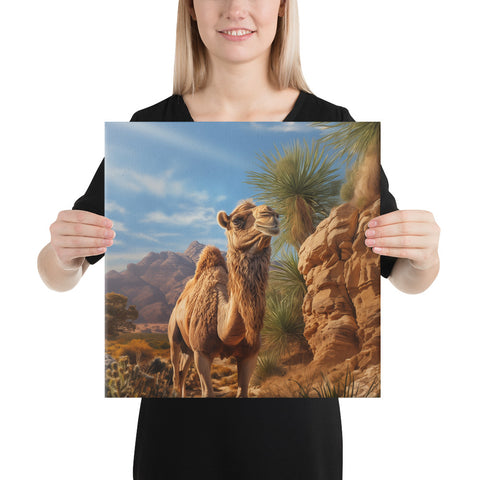 Camel Spirit Animal Canvas