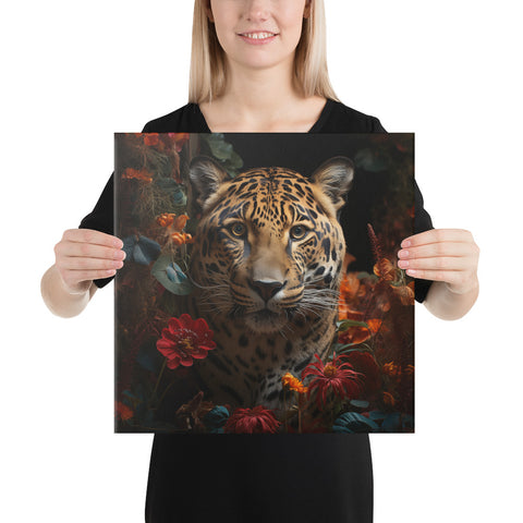 Jaguar Spirit Animal Canvas