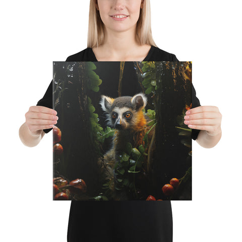 Lemur Spirit Animal Canvas