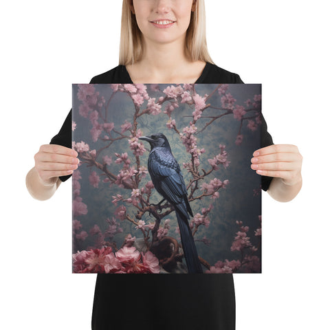 Raven Spirit Animal Canvas