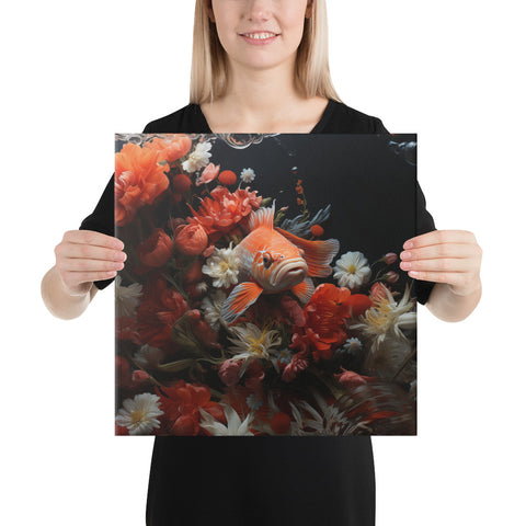 Koi Fish Spirit Animal Canvas