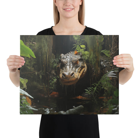 Alligator Spirit Animal Canvas