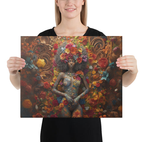 Ezili Goddess Canvas