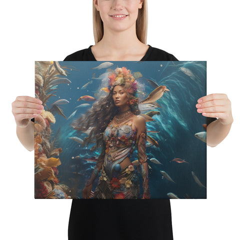 Vairaumati Goddess Canvas