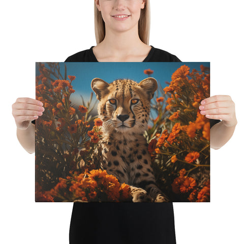 Cheetah Spirit Animal Canvas