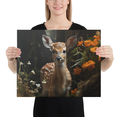 Fawn Spirit Animal Canvas