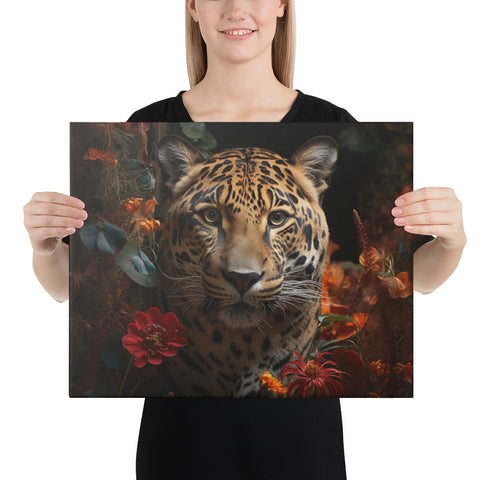 Jaguar Spirit Animal Canvas