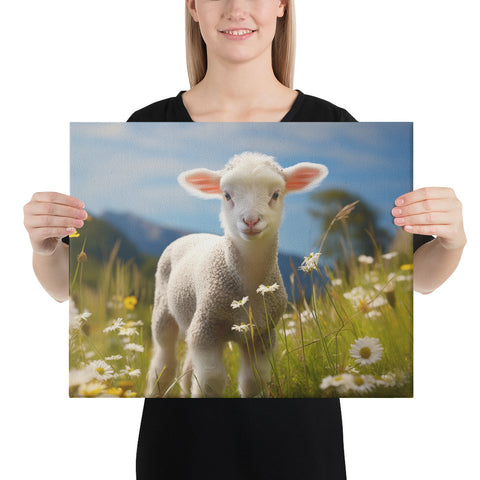 Lamb Spirit Animal Canvas