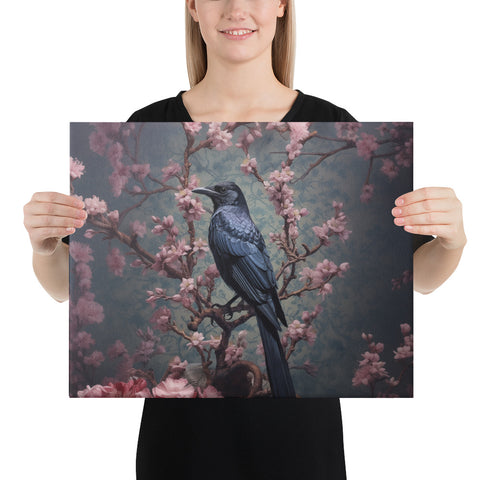 Raven Spirit Animal Canvas