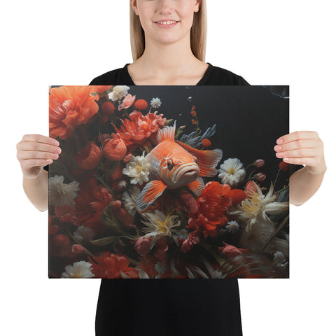 Koi Fish Spirit Animal Canvas