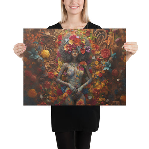 Ezili Goddess Canvas