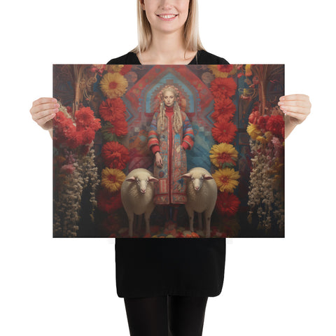 Mokosh Goddess Canvas