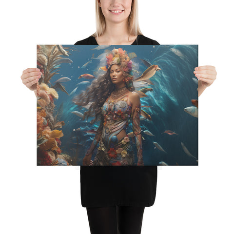 Vairaumati Goddess Canvas