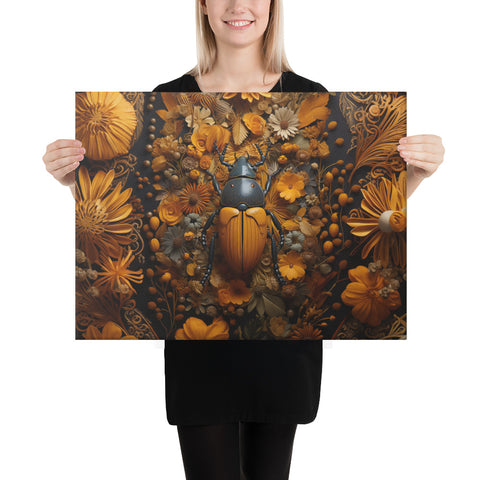Beetle Spirit Animal Canvas