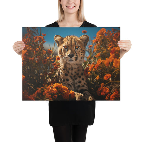 Cheetah Spirit Animal Canvas