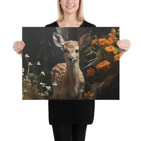 Fawn Spirit Animal Canvas