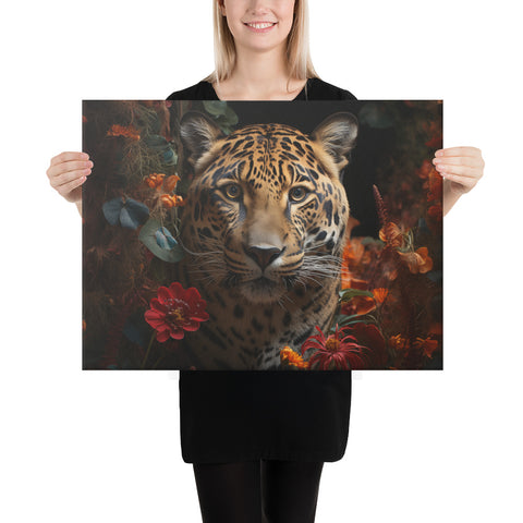 Jaguar Spirit Animal Canvas