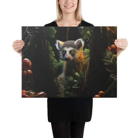 Lemur Spirit Animal Canvas