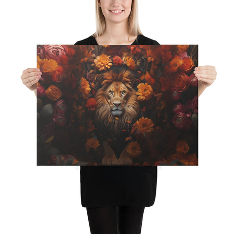 Lion Spirit Animal Canvas