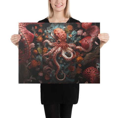 Octopus Spirit Animal Canvas